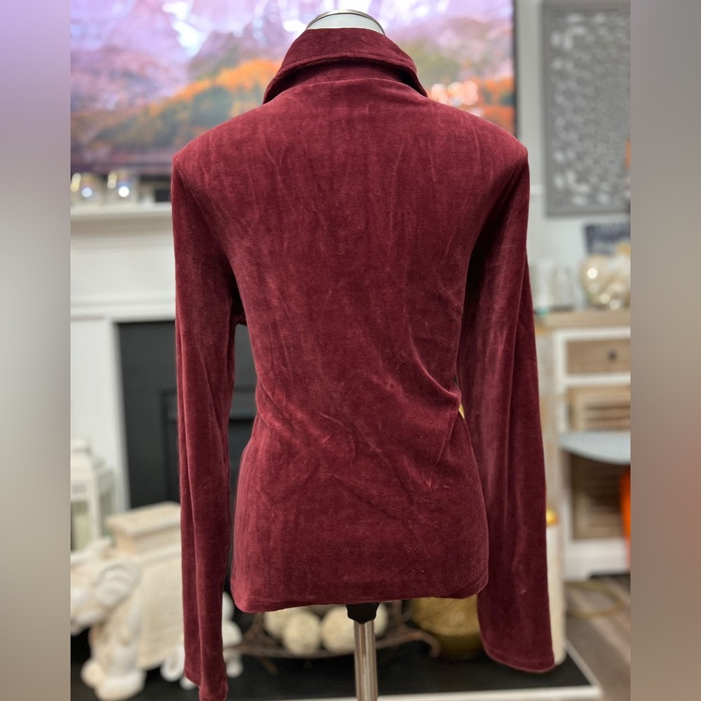 Old Navy Burgundy Large Top - Picture 2 of 5